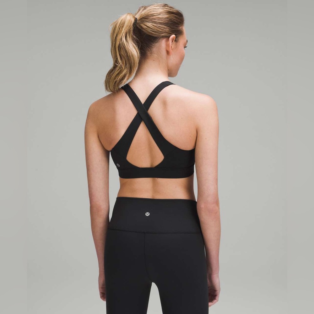 Lululemon Envital Bra *Medium Support B/C Cup Black Bra - Picture 2 of 6